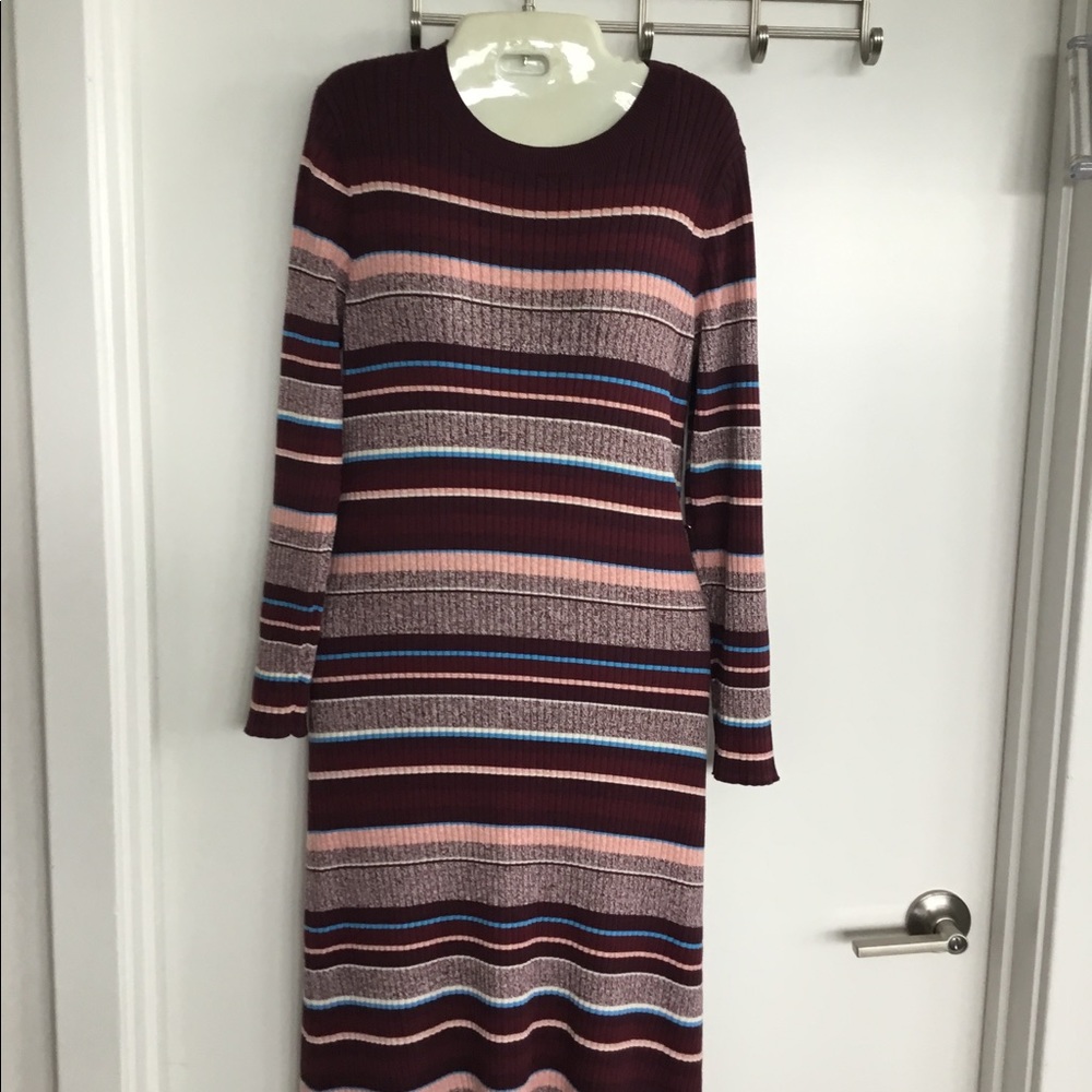 Escapada Living Multicolored knit Dress Size XL $60